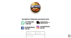 Desktop Screenshot of klarochopp.com.br